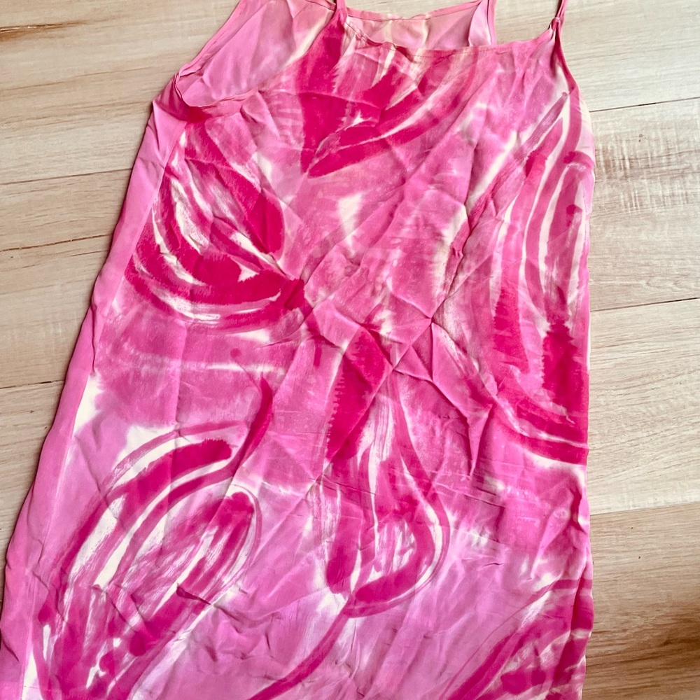 BASE Silk Sundress Pink